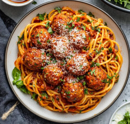 Spaghetti and Meatballs